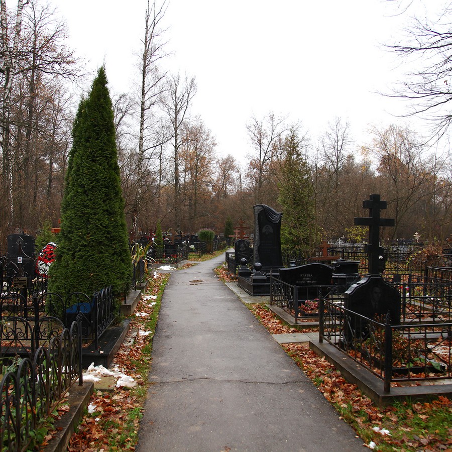 Прокшинское кладбище в Москве