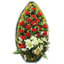 Венок 1,4м "ЗАКАЗ"-8